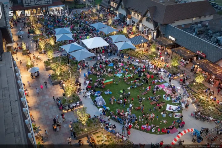 image of SYNLawn artificial grass for Commercial Retail